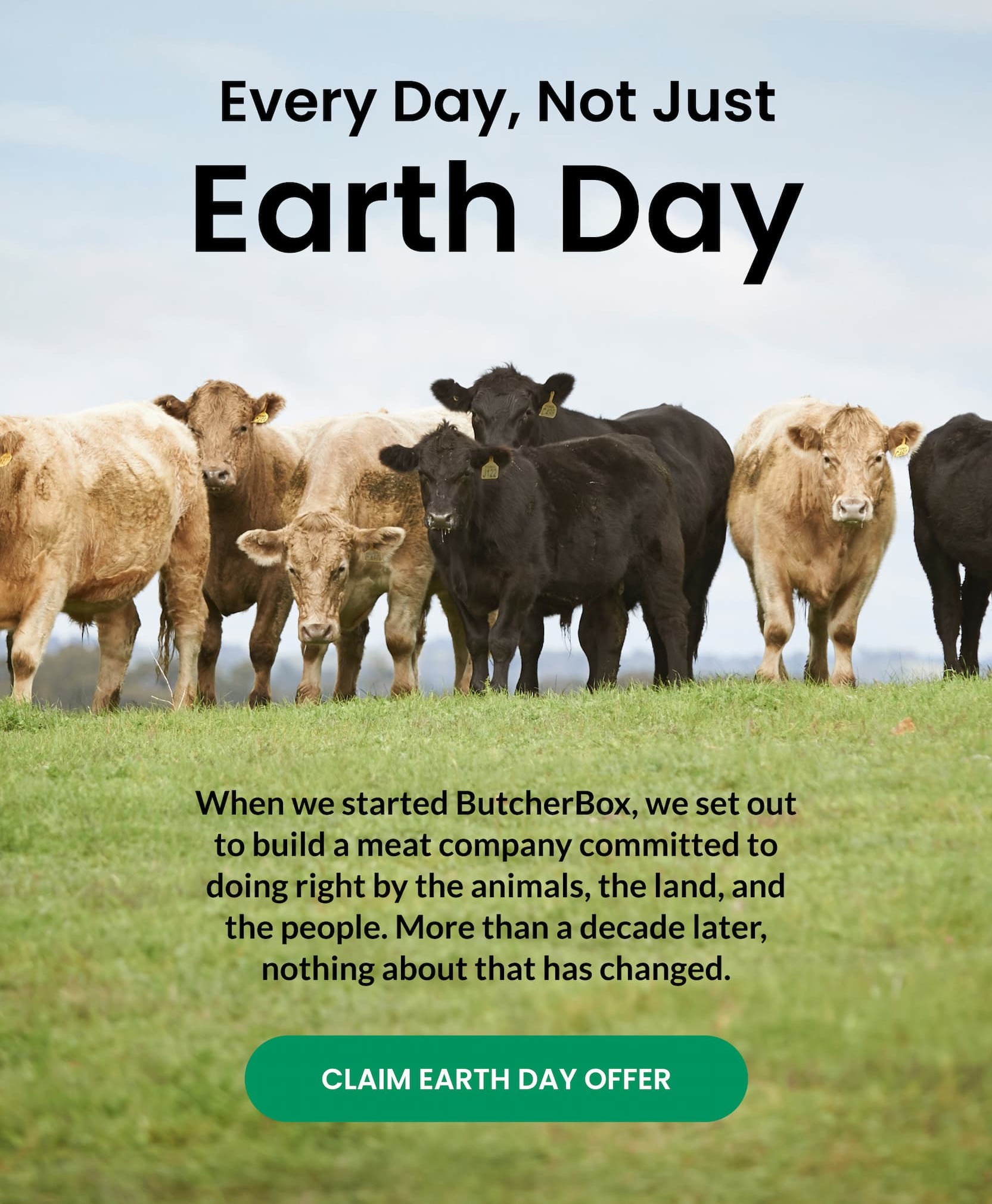 Every Day, Not Just Earth Day | CLAIM EARTH DAY OFFER