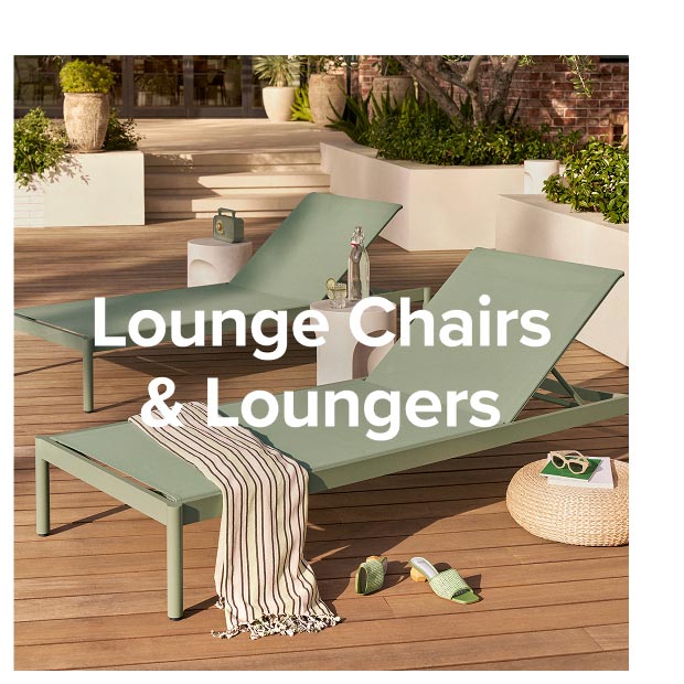 Lounge Chairs and Loungers.