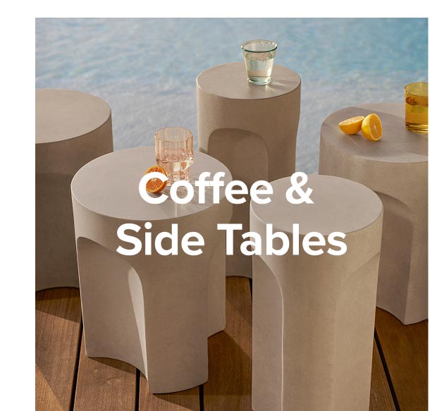 Coffee and Side Tables.