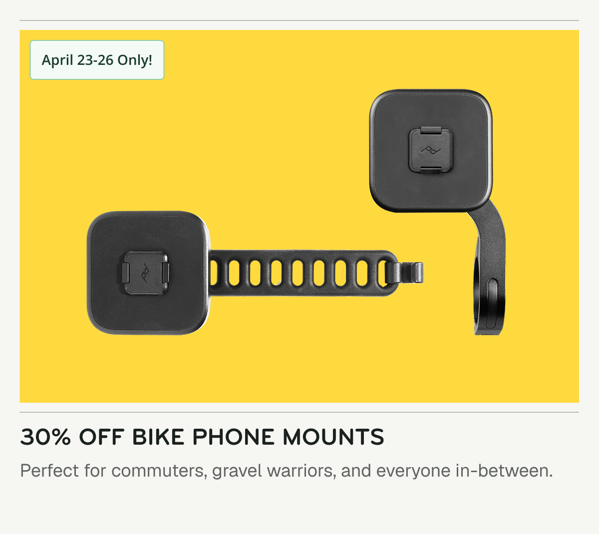 30% off Bike Mounts
