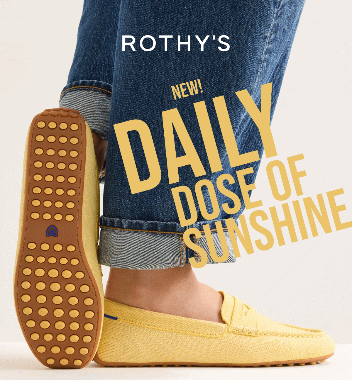 New! Daily dose of sunshine.
