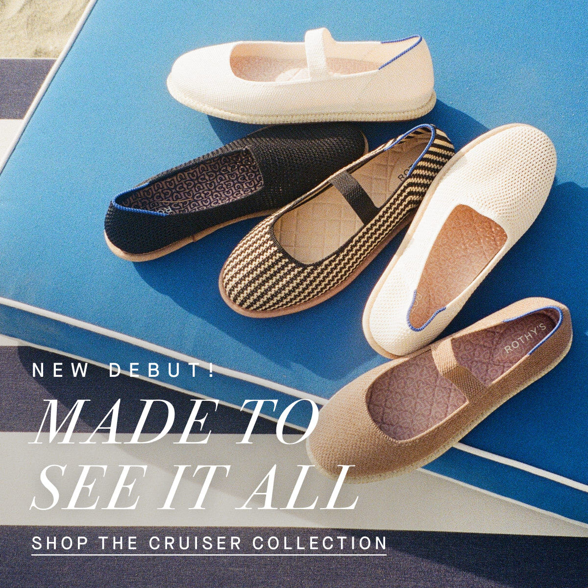 NEW DEBUT! Made to see it all. Shop the cruiser collection