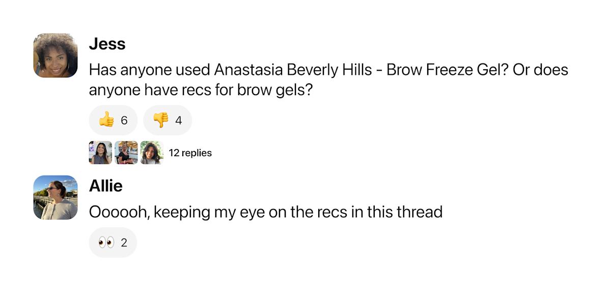 Slack Community convo