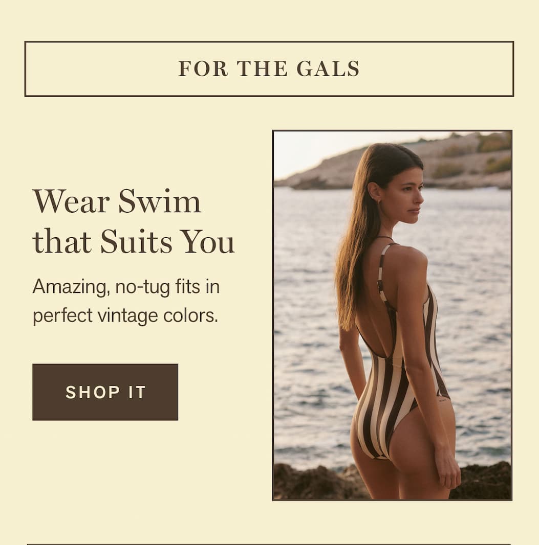 Wear Swim that Suits You