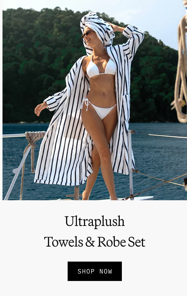 Ultraplush Towel & Robe Set