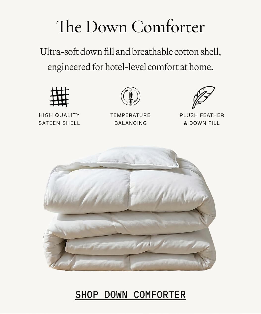 ITALIC | The Down Comforter