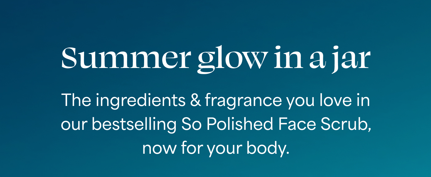 Summer glow in a jar  