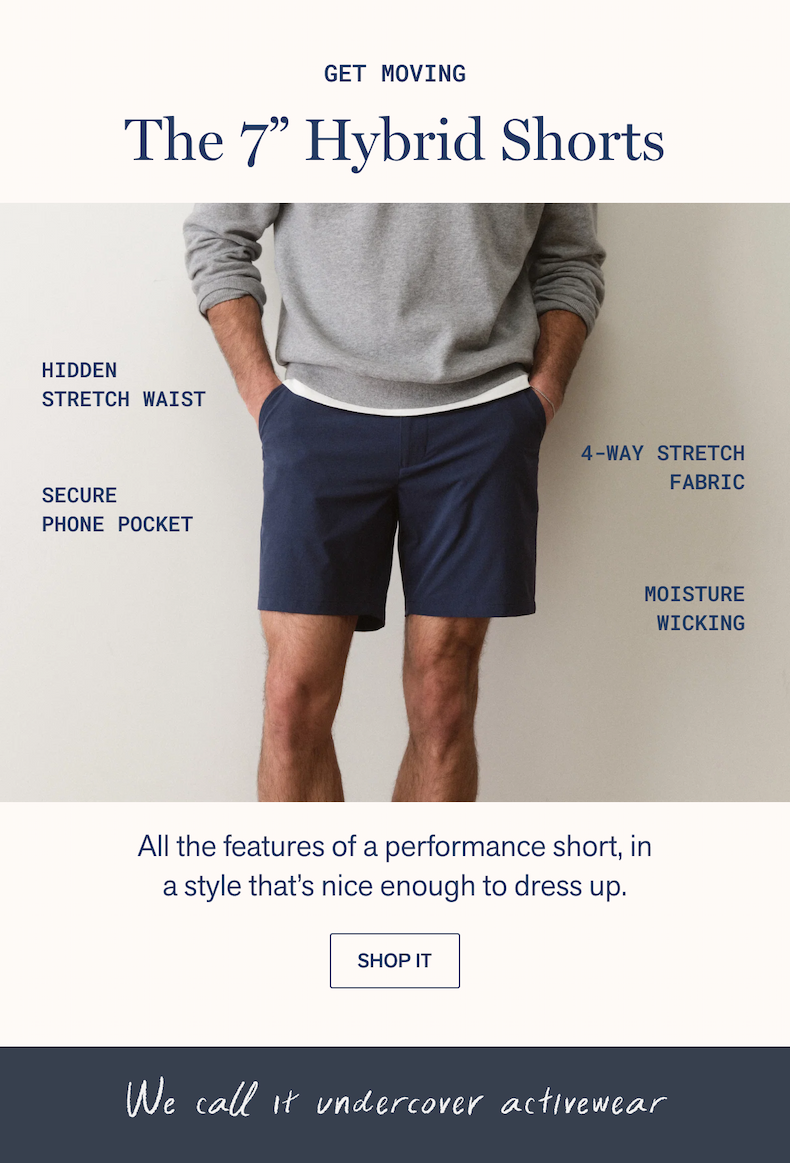 The 7" Hybrid Shorts