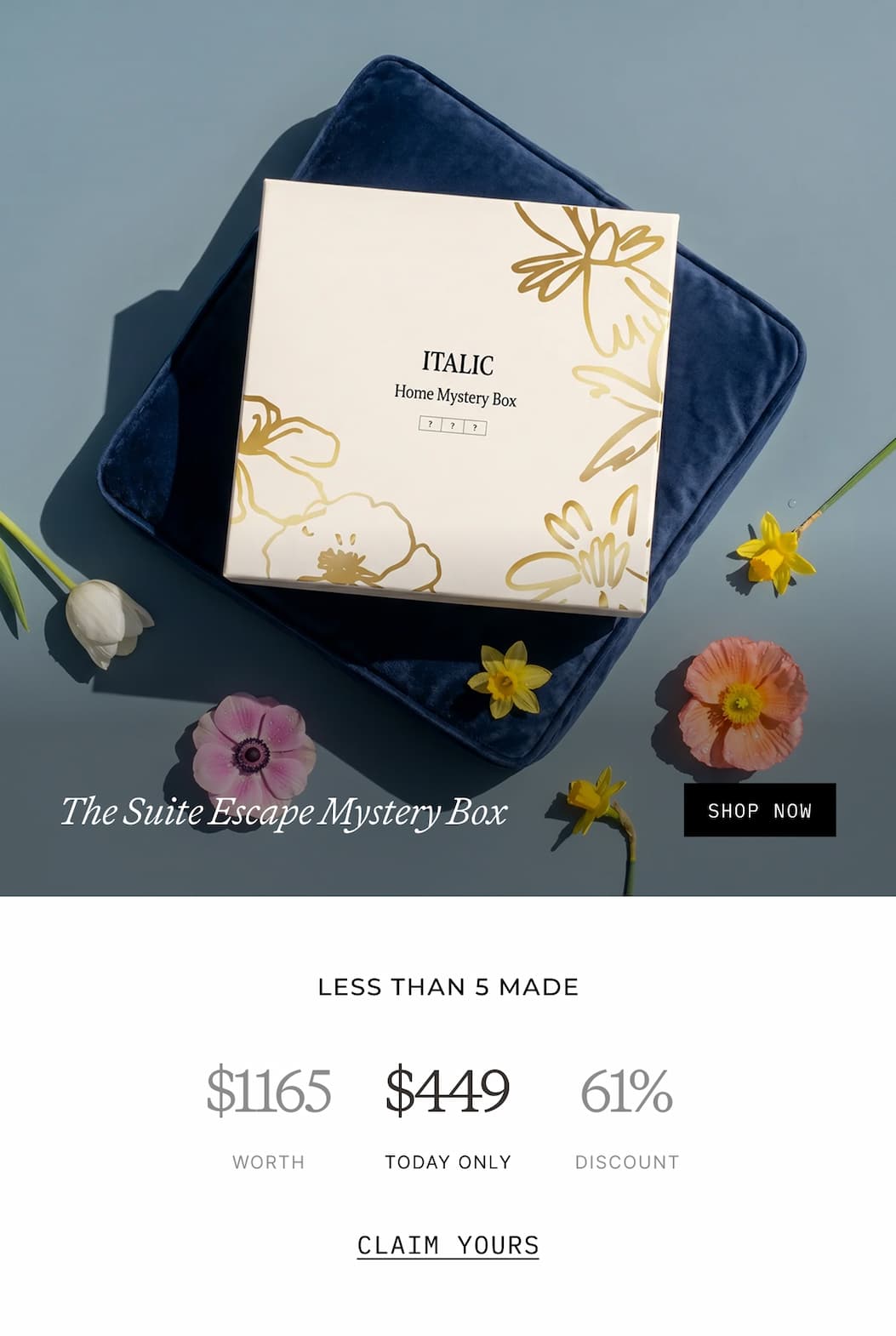 ITALIC | The Suite Escape Mystery Box