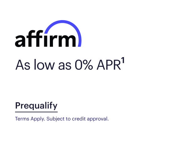 As low as 0% APR
